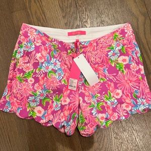 Lilly Pulitzer Buttercup Knit Shorts size 2 buttercup shorts